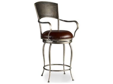 Luxe Designs Leather Swivel Upholstered Bar Stool LXD4011982376