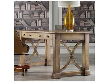 Luxe Designs 30" Brown Oak Wood Writing Desk LXD739990495