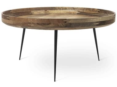 Mater Bowl 29" Round Wood Natural Coffee Table MTR01611