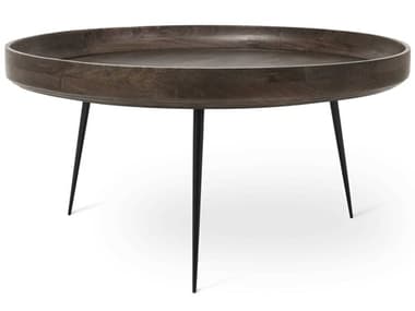 Mater Bowl 29" Round Wood Sirka Grey Coffee Table MTR01613