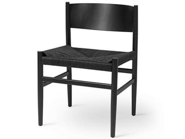 Mater Nestor Black Side Dining Chair MTR08005