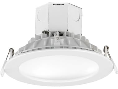 Maxim Lighting Cove 6" Wide 1-Light White Glass LED Dome Round Recessed Light MX57797WTWT