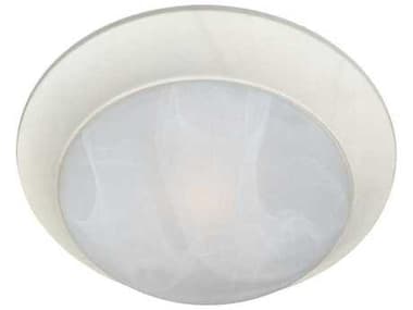 Maxim Lighting Essentials 16" 3-Light Textured White Glass Bowl Flush Mount MX5852MRTW