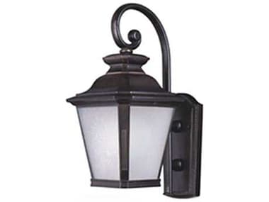 Maxim Lighting Knoxville & Frosted Seedy Glass 9'' LED Outdoor Wall Light MX51125FSBZ