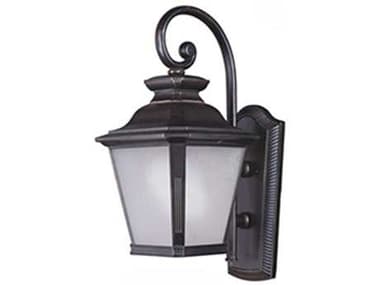 Maxim Lighting Knoxville & Frosted Seedy Glass 11'' LED Outdoor Wall Light MX51127FSBZ