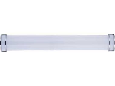 Maxim Lighting Linear 6" Tall Satin Nickel Glass LED Wall Sconce MX55535WTSN
