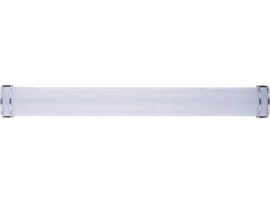 Maxim Lighting Linear 6" Tall Satin Nickel Glass LED Wall Sconce MX55536WTSN