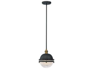 Maxim Lighting Portside Oil Rubbed Bronze / Antique Brass  10'' Wide  Outdoor Hanging Light MX10184OIAB