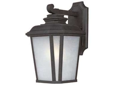 Maxim Lighting Radcliffe & Weathered Frost Glass 9'' Incandescent Outdoor Wall Light MX3343WFBO