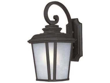 Maxim Lighting Radcliffe & Weathered Frost Glass 9'' Incandescent Outdoor Wall Light MX3344WFBO