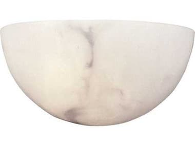 Metropolitan 5" Tall 1-Light Alabaster Dust White Glass Wall Sconce METN2031