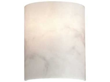 Metropolitan 10" Tall 1-Light White Glass Wall Sconce METN2034