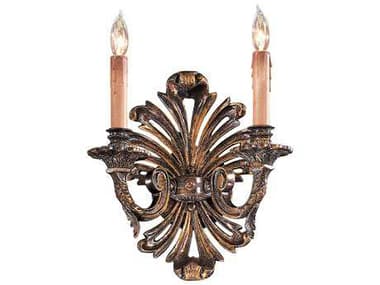 Metropolitan 24" Tall Oxide French Gold Wall Sconce METN952010