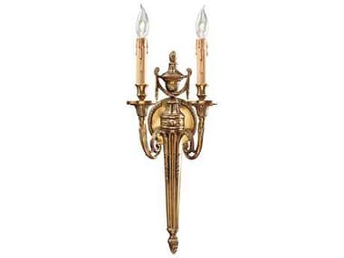 Metropolitan 20" Tall French Gold Wall Sconce METN9602