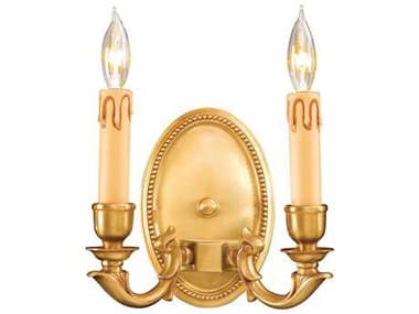 Metropolitan 7" Tall French Gold Wall Sconce METN9809FG