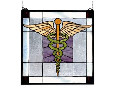 Meyda Medical Stained Glass Window MY81519