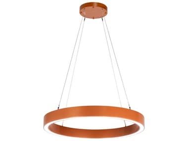 Meyda Anillo 40" Strip Copper LED Round Pendant MY225704
