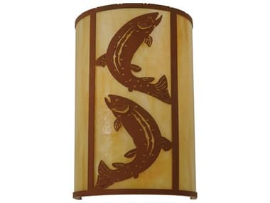 Meyda Leaping Trout Outdoor Wall Light MY130803