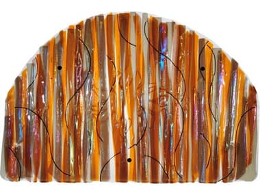 Meyda Marina Sun Fused Glass Wall Art MY108062