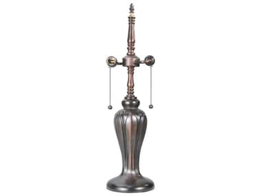 Meyda Tulip Vase Bronze 2 - Light S Cluster Table Lamp Base MY14177