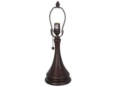 Meyda Fluted Antique Copper Table Lamp Base MY18819