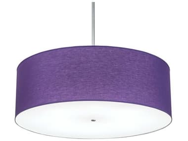 Meyda Cilindro 48" 8-Light Purple Drum Pendant MY226828