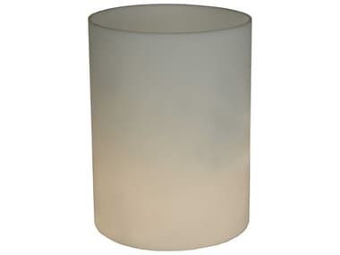 Meyda Cylinder White Flat Top Shade MY128551