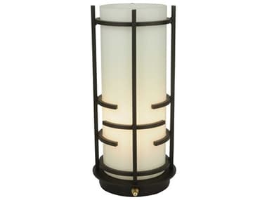 Meyda Deco Beige 6'' Lantern Bronze Table Lamp MY121366