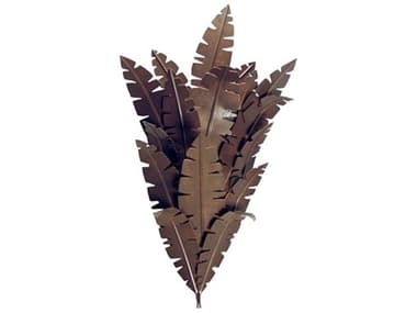 Meyda Island 30" Tall 3-Light Gilded Tobacco Brown Wall Sconce MY120142