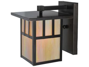 Meyda Hyde Park Double Bar Mission Solid Mount Outdoor Wall Light MY107713