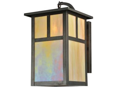 Meyda Hyde Park T Mission Curved Arm Outdoor Wall Light MY110798
