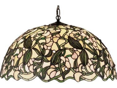Meyda Nouveau 3 - Light Dome Tiffany Pendant MY48624