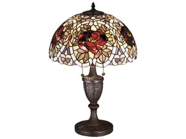 Meyda Renaissance Rose Table Lamp MY26674