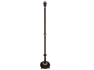 Meyda Onyx Mahogany Bronze Torchiere Floor Base MY21612