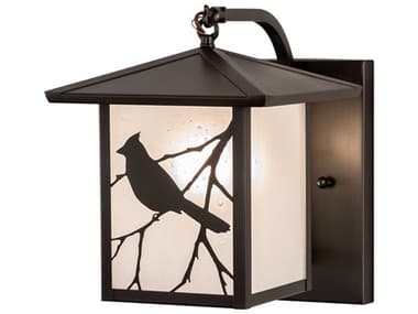 Meyda Seneca Song Bird 1 - Light Glass Outdoor Wall Light MY63433