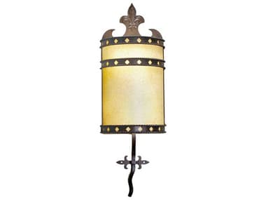 Meyda Stanza 25" Tall 2-Light Gilded Tobacco Brown Wall Sconce MY115761