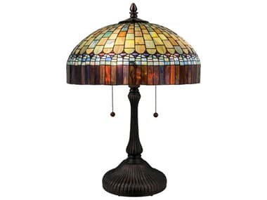 Meyda Tiffany Candice Bronze Table Lamp MY26322