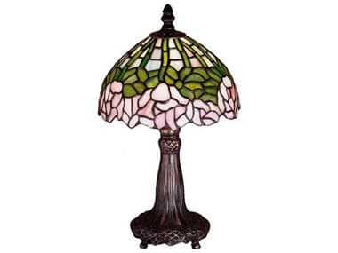 Meyda Tiffany Cabbage Rose Mini Lamp MY30312