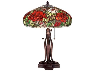 Meyda Tiffany Peony Table Lamp MY32292