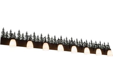 Meyda 8-Light Brown Glass Vanity Light MY179338