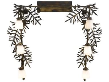 Meyda 6-Light Copper Vanity Light MY197109
