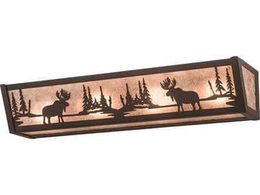 Meyda 4-Light Bronze Vanity Light MY200615