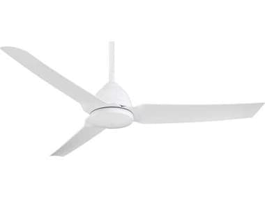 Minka-Aire Java Flat White 54'' Wide LED Outdoor Ceiling Fan MKAF753WHF