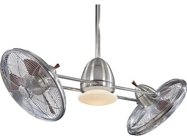 Minka-Aire Vintage Gyro 42'' 1 - Light LED Ceiling Fan MKAF602LBNCH