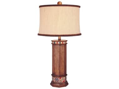 Minka Lavery Ambience Brown Wood Look Buffet Lamp MGO103730