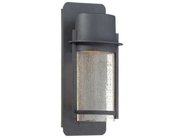 Minka Lavery Artisan Lane Black Glass Outdoor Wall Light MGO7225166