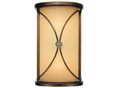 Minka Lavery Atterbury 11" Tall Deep Flax Bronze Glass LED Wall Sconce MGO6231288
