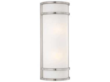 Minka Lavery Bay View Brushed Stainless Steel Glass Outdoor Wall Light MGO9803144