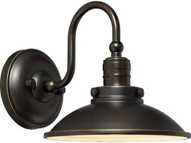 Minka Lavery Baytree Lane 8" Tall Oil Rubbed Bronze With Gold Highlights LED Wall Sconce MGO71163143CL