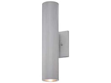 Minka Lavery Skyline Brushed Aluminum Industrial LED Outdoor Wall Light MGO72502A144L